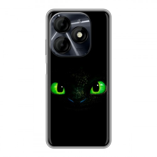 Дизайнерский силиконовый чехол для Itel P55 4G Как приручить дракона