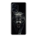 Полупрозрачный дизайнерский силиконовый чехол для XIaomi Poco F5 Волк