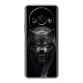 Полупрозрачный дизайнерский пластиковый чехол для Xiaomi RedMi A3 Волк