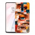 Полупрозрачный дизайнерский пластиковый чехол для Xiaomi RedMi K30 Модный принт