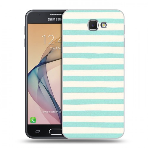 Дизайнерский пластиковый чехол для Samsung Galaxy J5 Prime Пастельные узоры