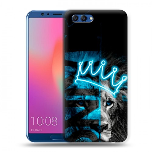 Дизайнерский пластиковый чехол для Huawei Honor View 10 Король лев