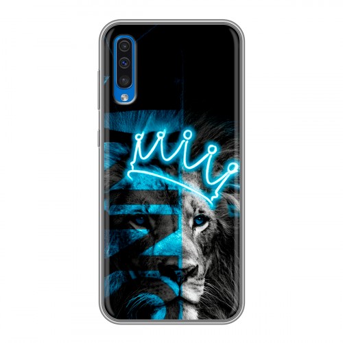 Дизайнерский пластиковый чехол для Samsung Galaxy A50 Король лев