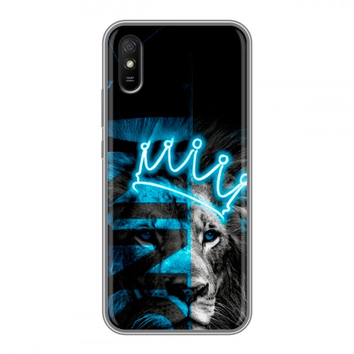 Дизайнерский силиконовый чехол для Xiaomi RedMi 9A Король лев