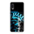 Дизайнерский силиконовый чехол для Samsung Galaxy A02 Король лев