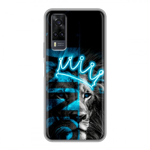 Дизайнерский пластиковый чехол для Vivo Y31 Король лев