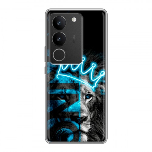 Дизайнерский силиконовый чехол для Vivo S17 Король лев