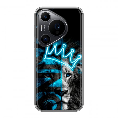 Дизайнерский силиконовый чехол для Huawei Pura 70 Pro Король лев