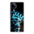 Дизайнерский силиконовый чехол для Vivo V40 5G Король лев