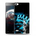 Дизайнерский пластиковый чехол для Lenovo Vibe X2 Король лев