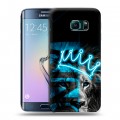 Дизайнерский силиконовый чехол для Samsung Galaxy S6 Edge Король лев