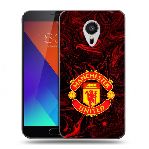 Дизайнерский пластиковый чехол для Meizu MX5 Manchester United