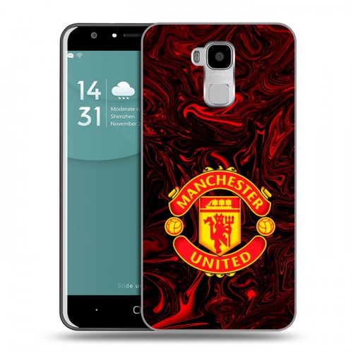 Дизайнерский пластиковый чехол для Doogee Y6 Manchester United