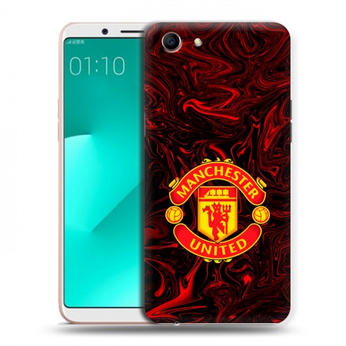 Дизайнерский пластиковый чехол для OPPO A83 Manchester United