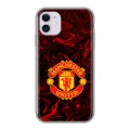 Дизайнерский силиконовый чехол для Iphone 11 Manchester United