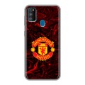 Дизайнерский силиконовый чехол для Samsung Galaxy M30s Manchester United