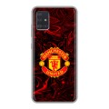 Дизайнерский силиконовый чехол для Samsung Galaxy A51 Manchester United