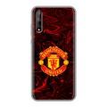 Дизайнерский силиконовый чехол для Huawei Y8p Manchester United