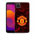 Дизайнерский силиконовый чехол для Huawei Honor 9S Manchester United