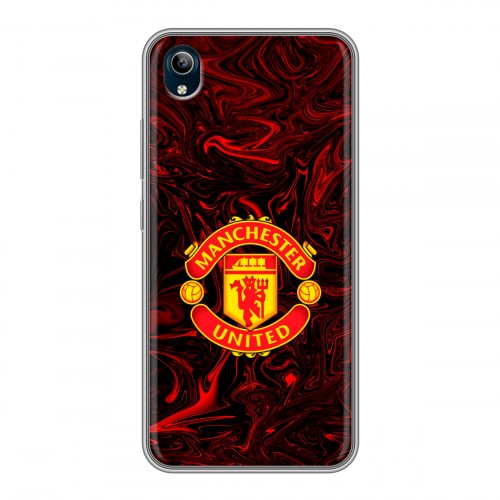 Дизайнерский силиконовый чехол для Vivo Y91C Manchester United