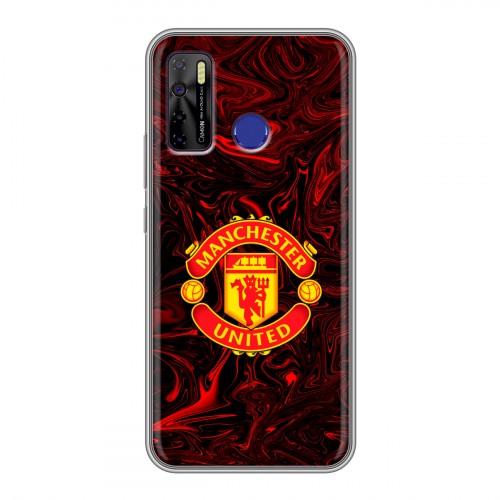 Дизайнерский силиконовый чехол для Tecno Camon 15 Manchester United