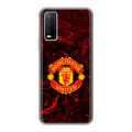 Дизайнерский силиконовый чехол для Vivo Y20 Manchester United