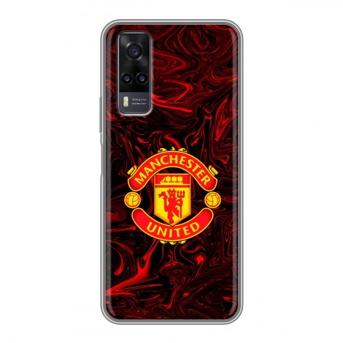 Дизайнерский силиконовый чехол для Vivo Y31 Manchester United