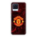Дизайнерский силиконовый чехол для Realme 8 Manchester United
