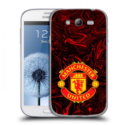 Дизайнерский пластиковый чехол для Samsung Galaxy Grand Manchester United