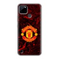 Дизайнерский силиконовый чехол для Realme C21Y Manchester United