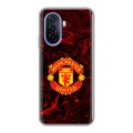 Дизайнерский силиконовый чехол для Huawei Nova Y70 Manchester United