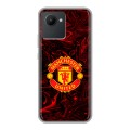 Дизайнерский силиконовый чехол для Realme C30 Manchester United