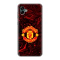 Дизайнерский силиконовый чехол для Samsung Galaxy A04 Manchester United