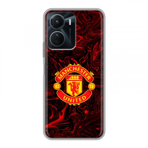 Дизайнерский силиконовый чехол для Vivo Y16 Manchester United