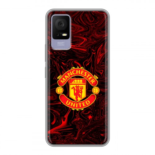 Дизайнерский силиконовый чехол для TCL 405 Manchester United