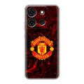 Дизайнерский силиконовый чехол для Infinix Smart 7 Manchester United