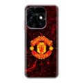 Дизайнерский силиконовый чехол для Tecno Spark 10C Manchester United