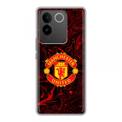 Дизайнерский силиконовый чехол для Vivo S17e Manchester United