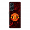 Дизайнерский силиконовый чехол для OPPO A98 Manchester United