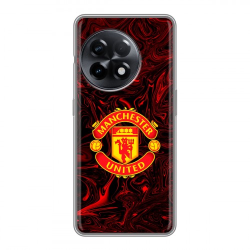 Дизайнерский силиконовый чехол для OnePlus 11R Manchester United