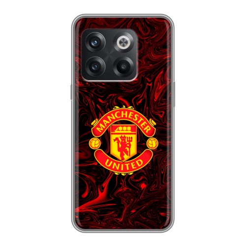 Дизайнерский силиконовый чехол для OnePlus 10T Manchester United