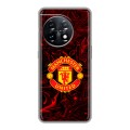 Дизайнерский силиконовый чехол для OnePlus 11 Manchester United