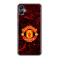 Дизайнерский силиконовый чехол для Samsung Galaxy A05 Manchester United