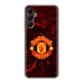 Дизайнерский силиконовый чехол для Samsung Galaxy A05s Manchester United