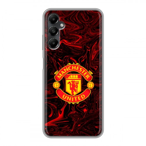 Дизайнерский силиконовый чехол для Samsung Galaxy A05s Manchester United