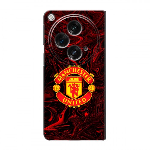 Дизайнерский пластиковый чехол для OPPO Find N3 Manchester United