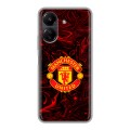 Дизайнерский силиконовый чехол для Xiaomi Poco C65 Manchester United