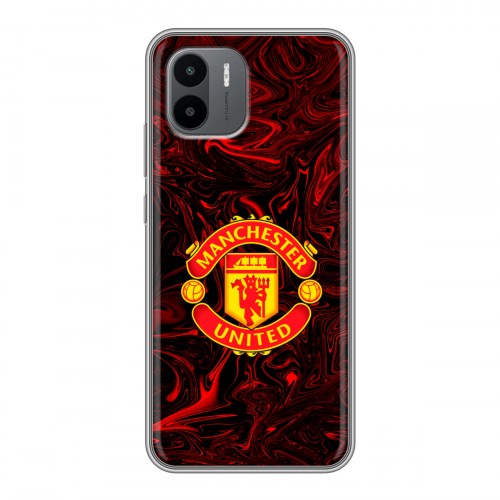 Дизайнерский силиконовый чехол для Xiaomi Redmi A2 Manchester United