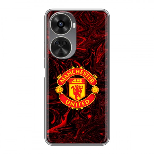Дизайнерский силиконовый чехол для Huawei Nova 11 SE Manchester United