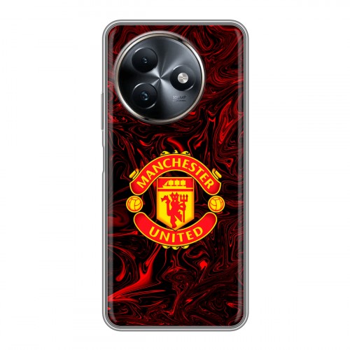 Дизайнерский силиконовый чехол для Itel S24 Manchester United